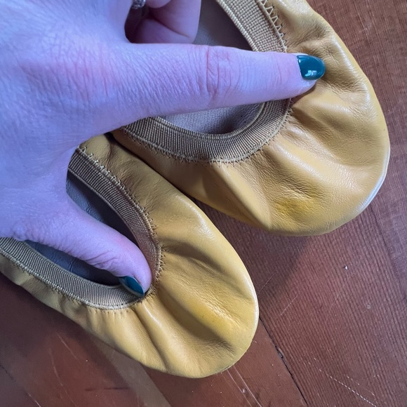 Yosi Samra Samara Yellow Leather Flats - GUC - Picture 4 of 4